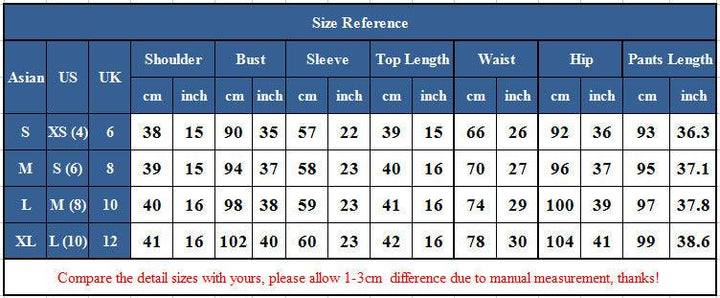 Women's Casual Patchwork Sports Suit Two-piece Set - Trendha