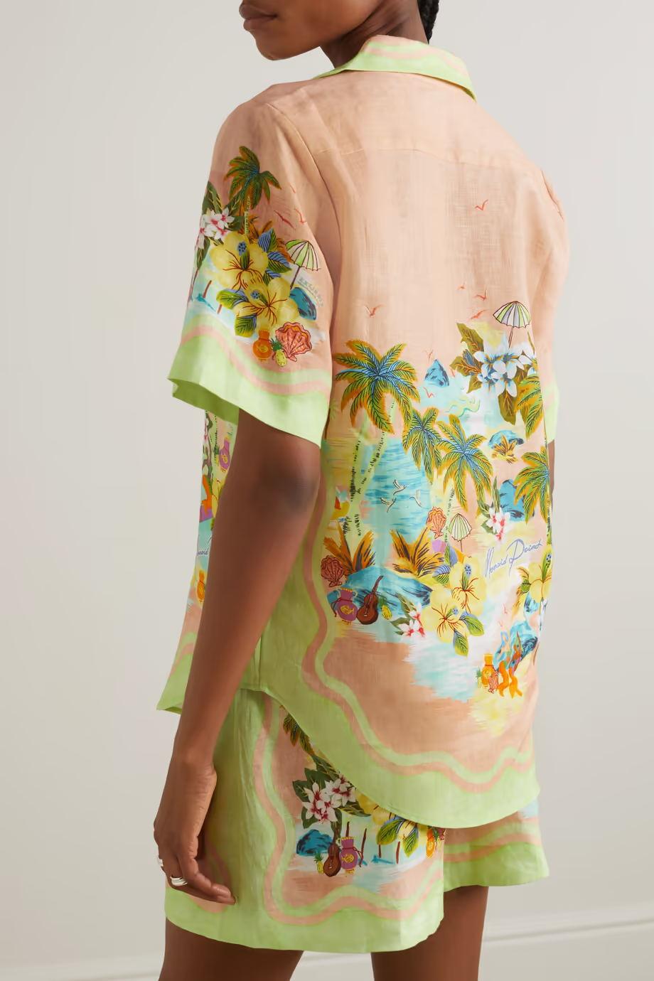 Women's Casual Short-sleeved Two-piece Suit - Trendha