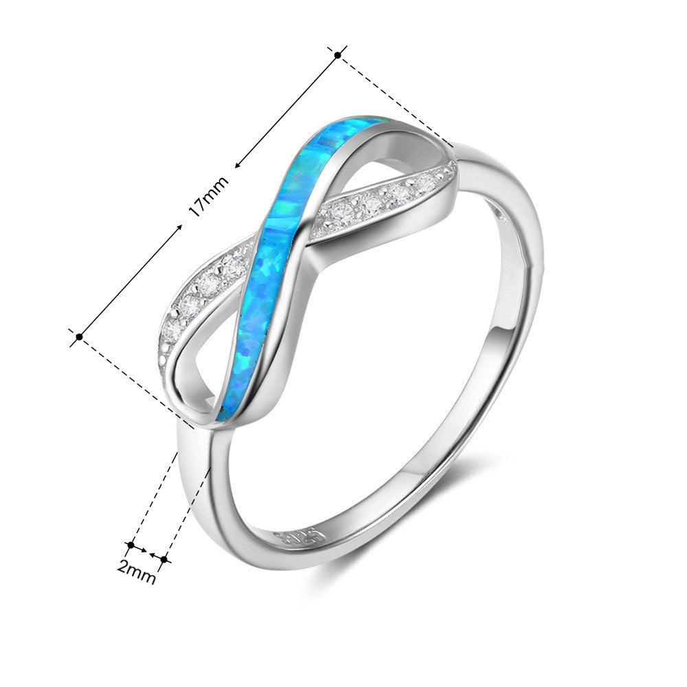 Women's Fashion Figure Eight Ring - Trendha