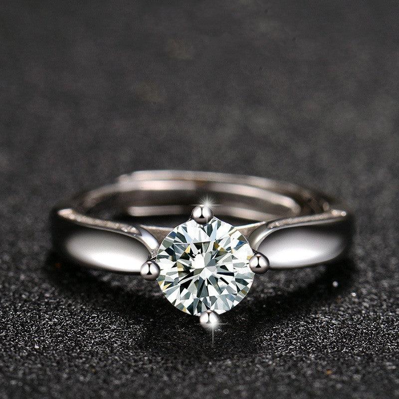 Women's Fashion Mosant Diamond Ring - Trendha