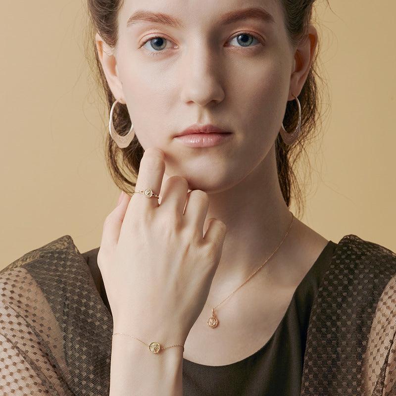 Women's Fashion Simple Vintage Irregular Ring - Trendha