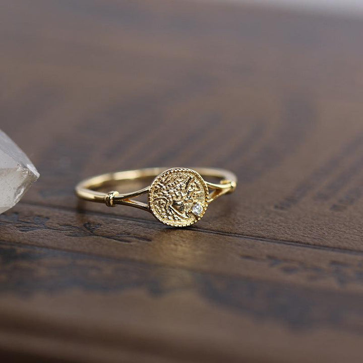 Women's Fashion Simple Vintage Irregular Ring - Trendha