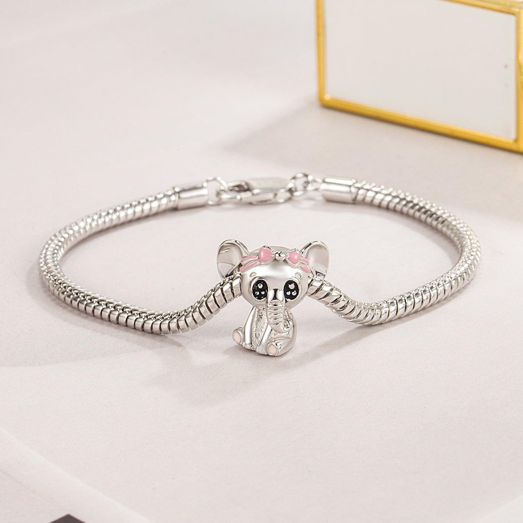 Women's Fashion Sterling Silver Snake Bone Bracelet - Trendha