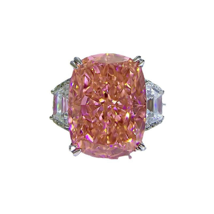 Women's High Carbon Diamond Ring - Trendha