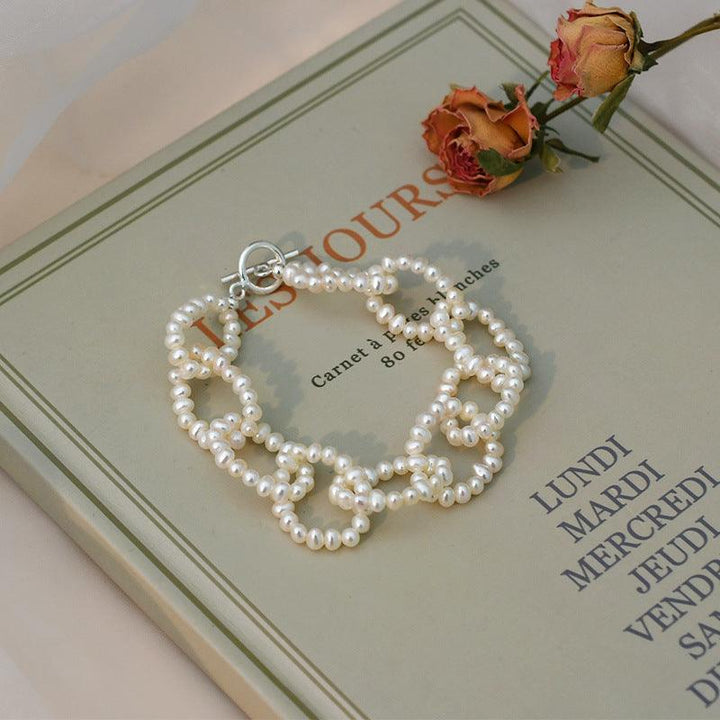 Women's Natural Freshwater Pearl Bracelet - Trendha