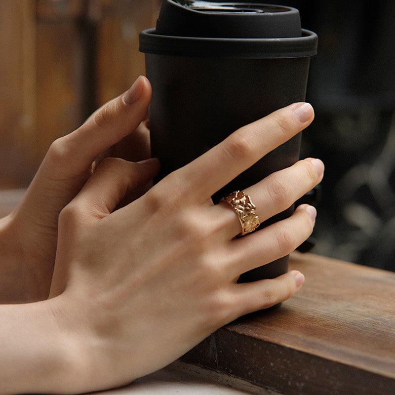 Women's Niche Design Sterling Silver Ring - Trendha