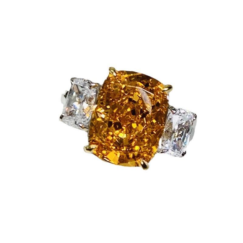 Women's Sterling Silver Fashion Simple Ring - Trendha