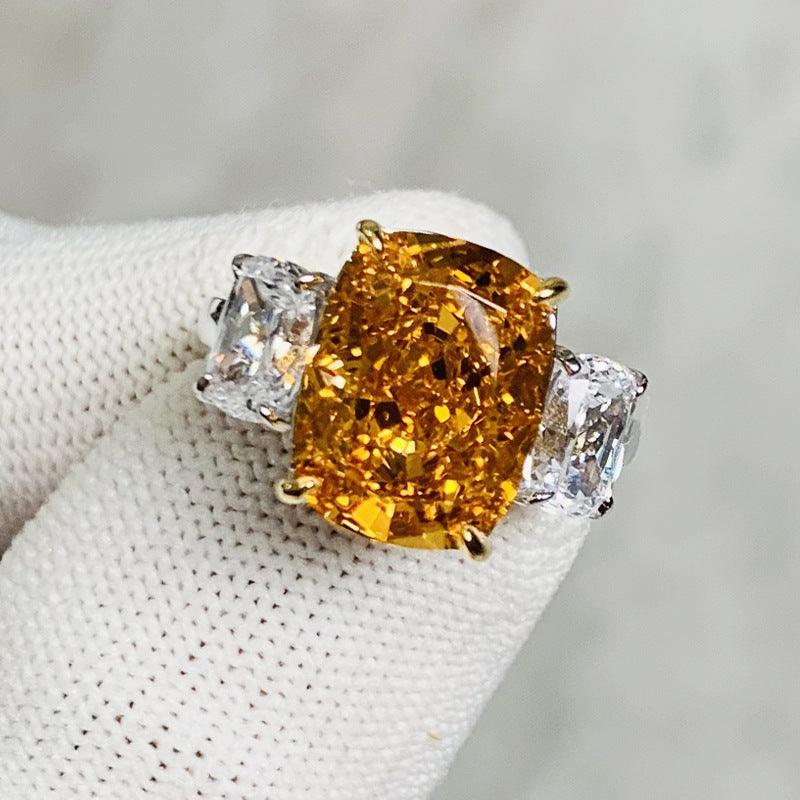 Women's Sterling Silver Fashion Simple Ring - Trendha