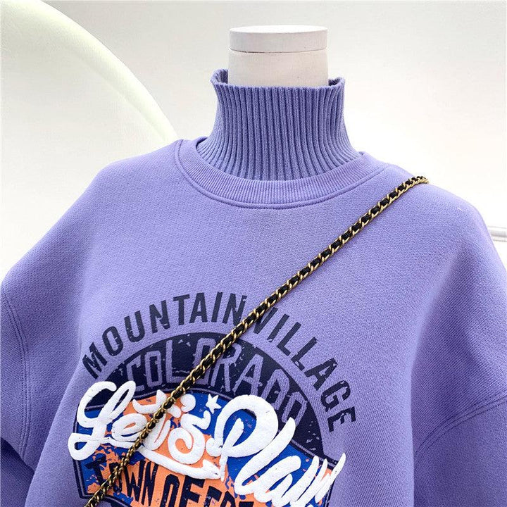 Women's Sweater With Plush Thickening - Trendha