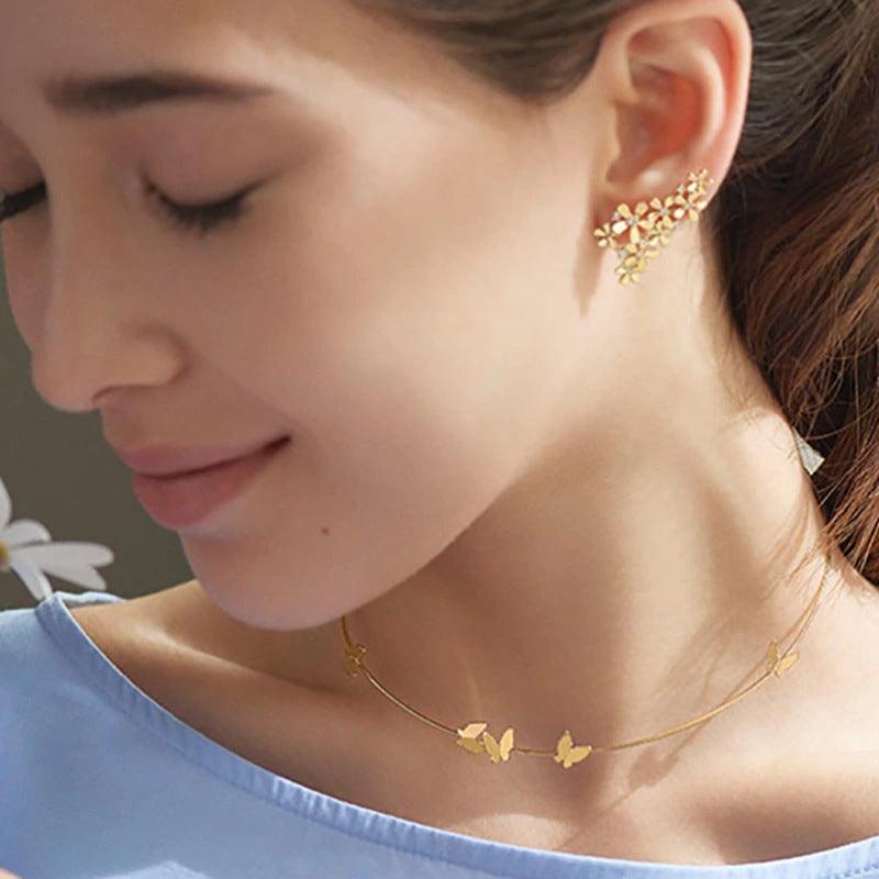 Women's Zircon Ear Clip Without Earhole