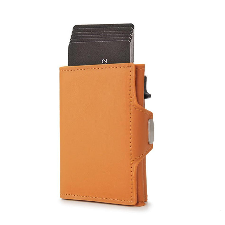 Zip Coin Clip Carbon Fiber Metal Card Holder - Trendha