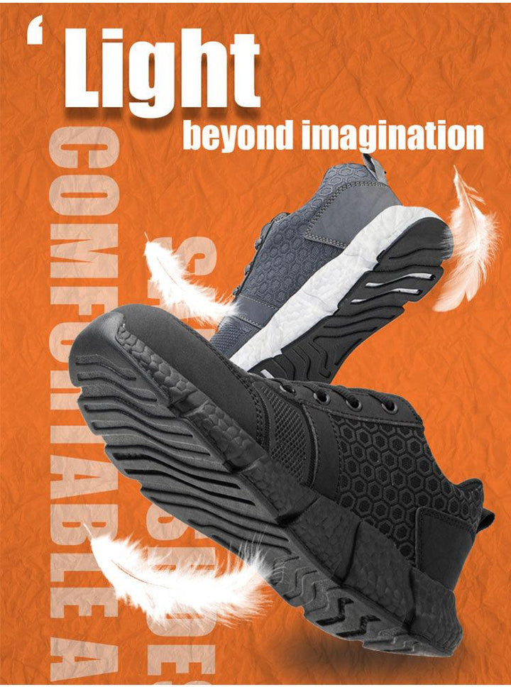 Fashionable Men's Lightweight Breathable Hiking Shoes - Trendha