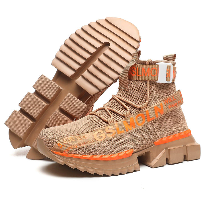 High Top Breathable Casual Sports Running Shoes - Trendha