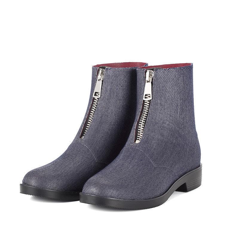 Waterproof Non-slip Mid-to-short Tube Lightweight Rubber Shoes - Trendha