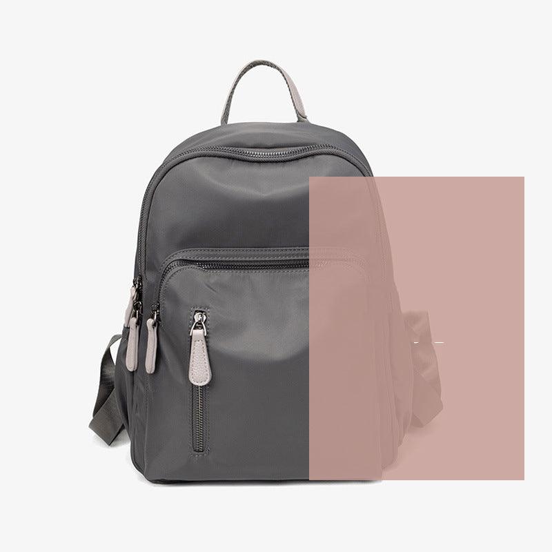 Lightweight Nylon Oxford Cloth Travel Anti-theft Backpack - Trendha