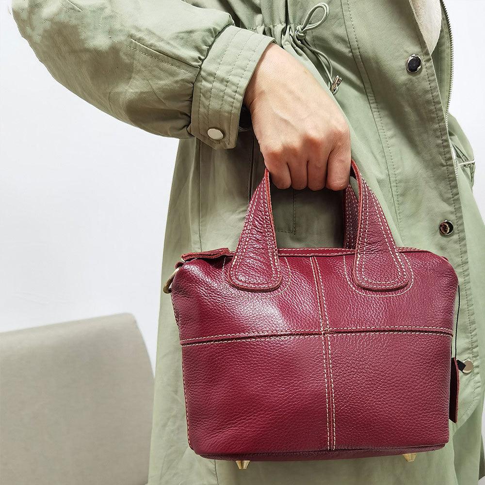 New Women's Bag Women's Leather Handbag Shoulder Messenger Bag - Trendha