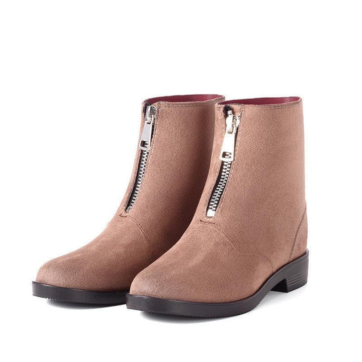 Waterproof Non-slip Mid-to-short Tube Lightweight Rubber Shoes - Trendha