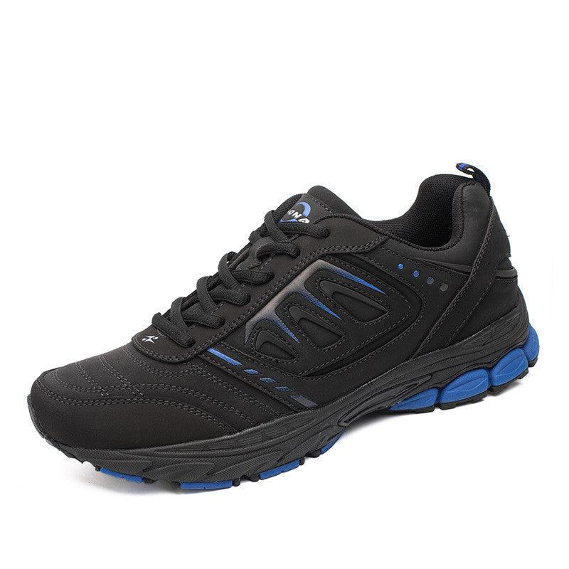 Leather Men's Sports Shoes Men's Hiking Running - Trendha