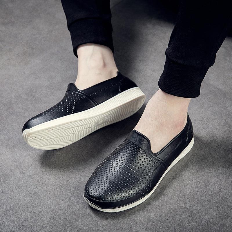 Fashion Casual Men's Non-slip Low-top Rain Boots - Trendha