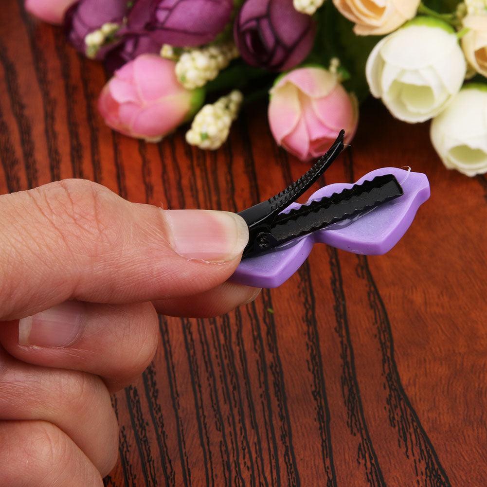 10 Pcs Heart Shaped Sunglasses Dog Hair Clips - Trendha