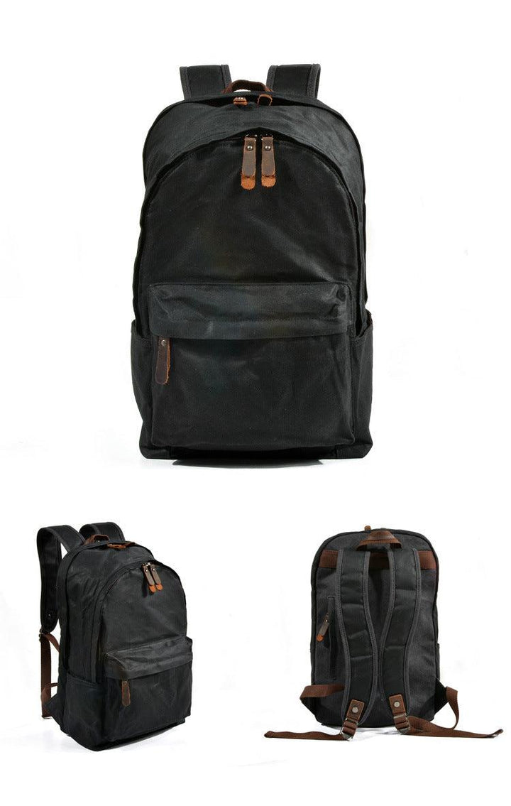 Women's oil wax canvas bag - Trendha