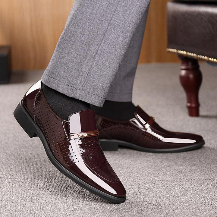 Men's Business Breathable Casual Leather Sandals - Trendha