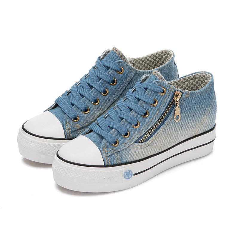 Women's denim canvas shoes - Trendha
