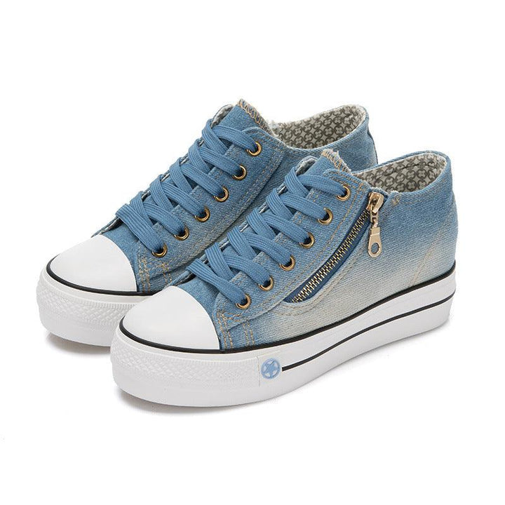 Women's denim canvas shoes - Trendha