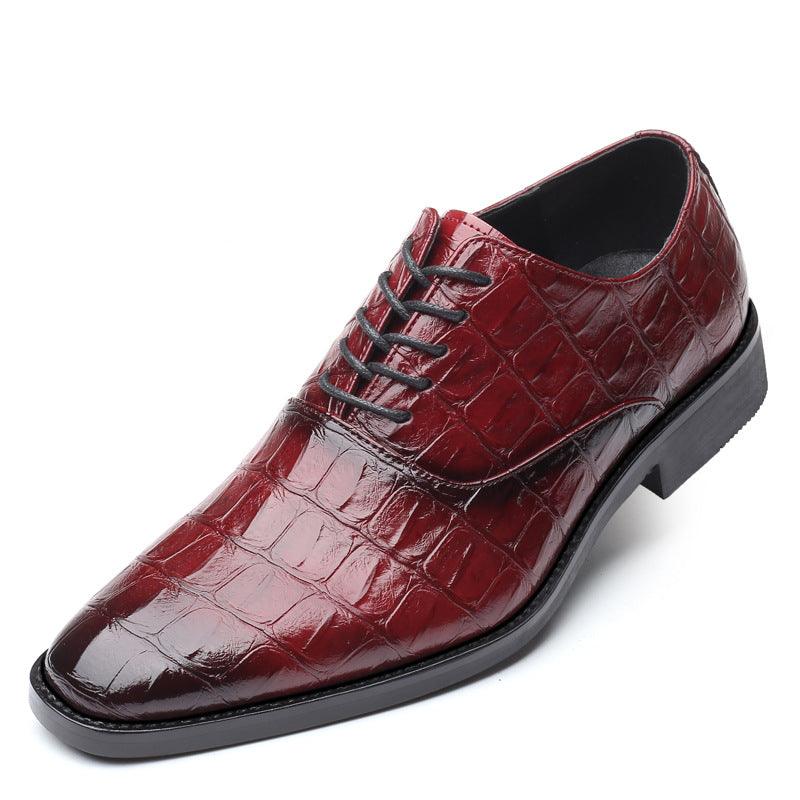 Men's Plus Size British Casual Leather Shoes - Trendha