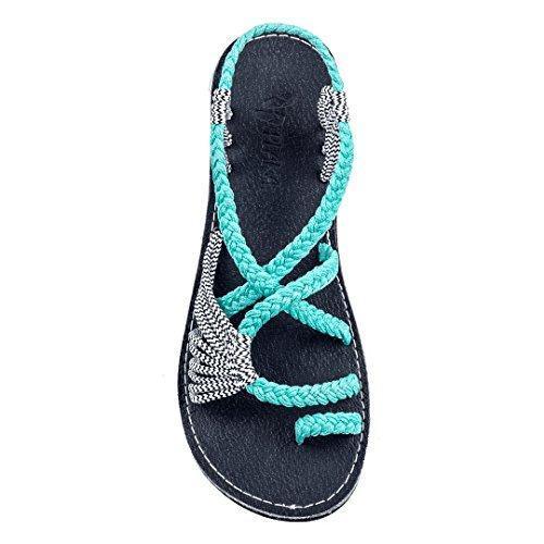 European and American Beach Flip Flops Flat Sandals - Trendha