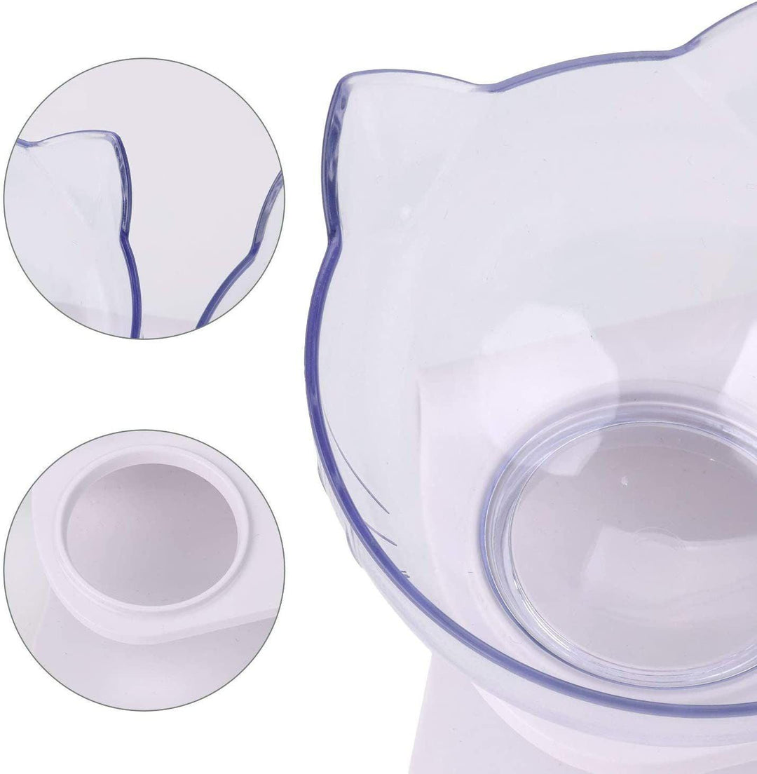 Non-Slip Cat Bowls with Raised Stand - Trendha