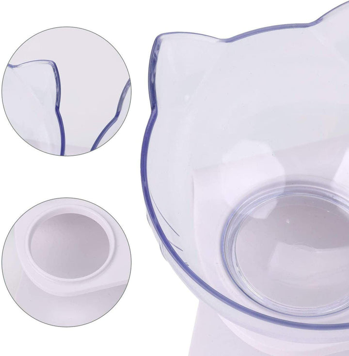 Non-Slip Cat Bowls with Raised Stand - Trendha
