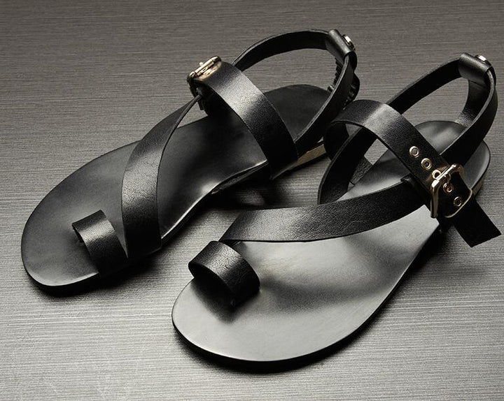 Vintage Summer Flat Sandals - Trendha