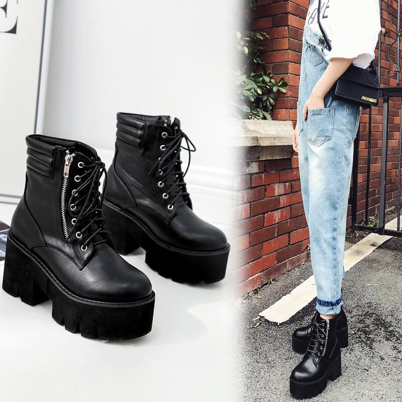 Rough Martin boots - Trendha