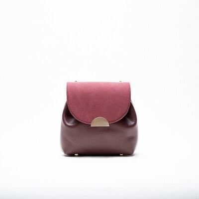 French Niche Design Chain Shoulder Messenger Bucket Bag - Trendha