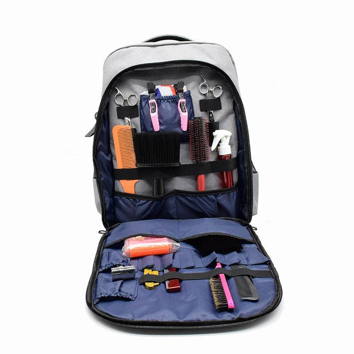 Hairdressing Barber Kit, Stylist Bag and Makeup Backpack - Trendha
