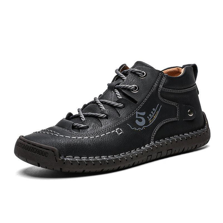 Casual Hand-Stitched Shoes Low-Top Tooling Shoes Martin Shoes - Trendha