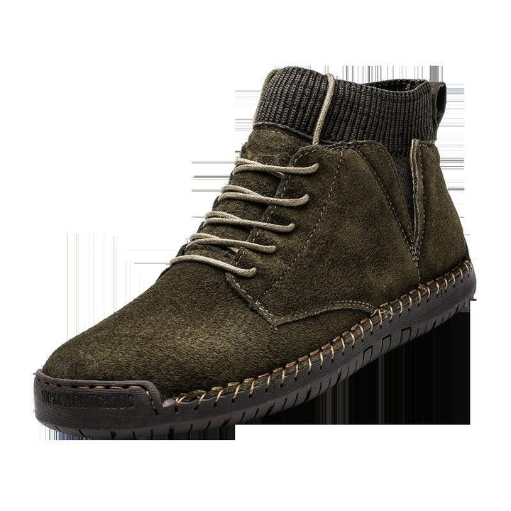 Men's Casual Warm Socks Shoes Ankle Boots - Trendha