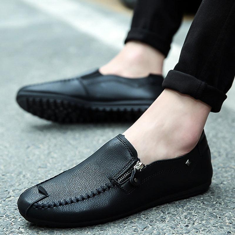 Trendy Men's Shoes All-Match Peas Shoes Lazy Men's Casual Shoes - Trendha