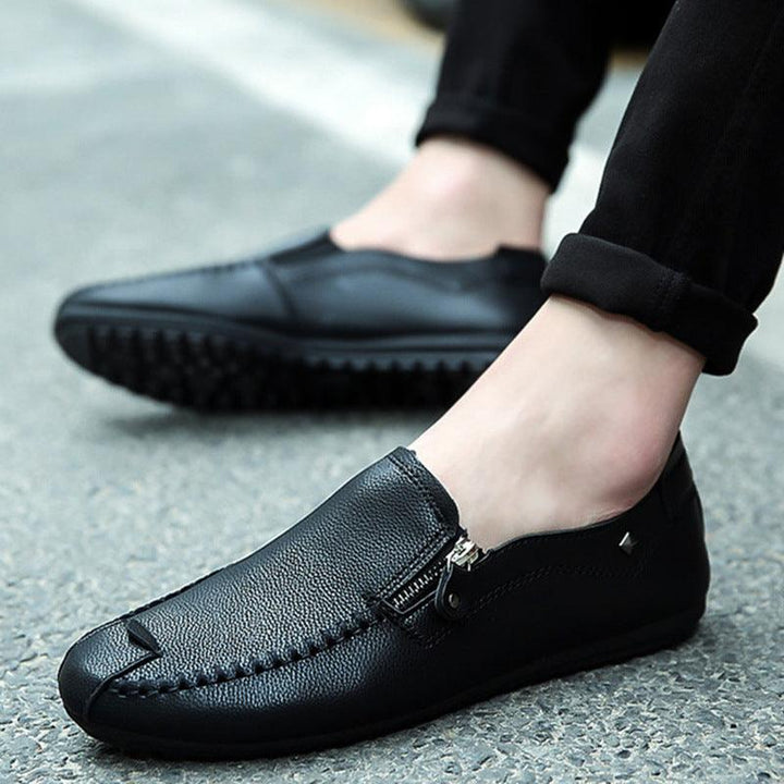 Trendy Men's Shoes All-Match Peas Shoes Lazy Men's Casual Shoes - Trendha