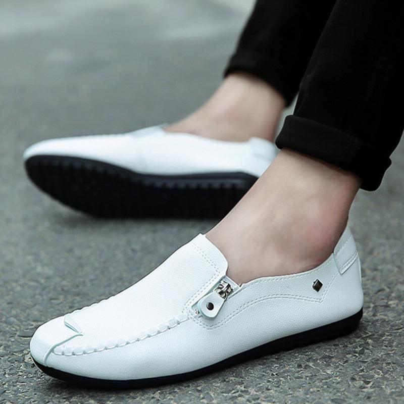 Trendy Men's Shoes All-Match Peas Shoes Lazy Men's Casual Shoes - Trendha