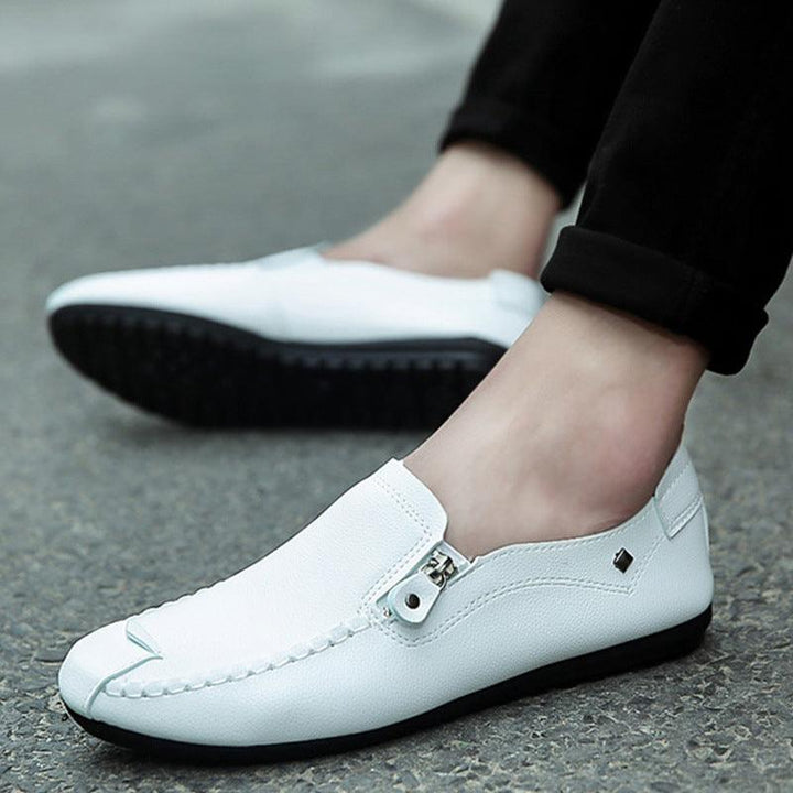Trendy Men's Shoes All-Match Peas Shoes Lazy Men's Casual Shoes - Trendha