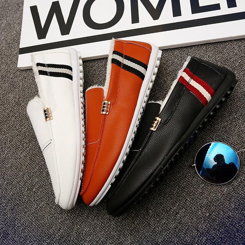 Trendy Men's Shoes All-Match Peas Shoes Lazy Men's Casual Shoes - Trendha