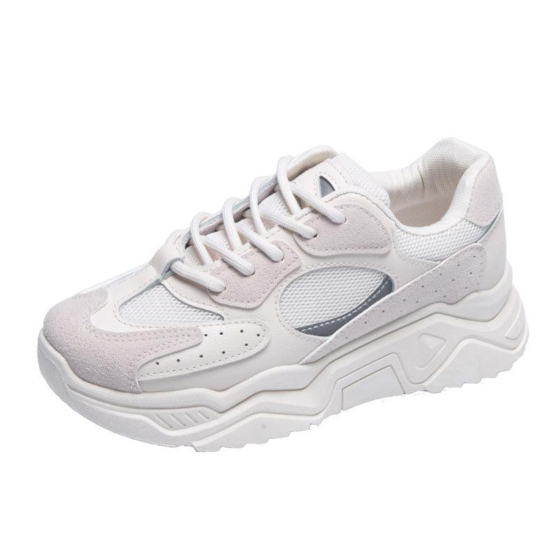 Retro Low-Top Lace-Up Casual Sneakers