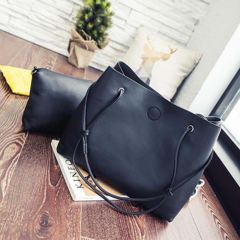 New Fashion Female Bag Mother And Child Bag Ink Color Shoulder Bag Simple Messenger Bag - Trendha