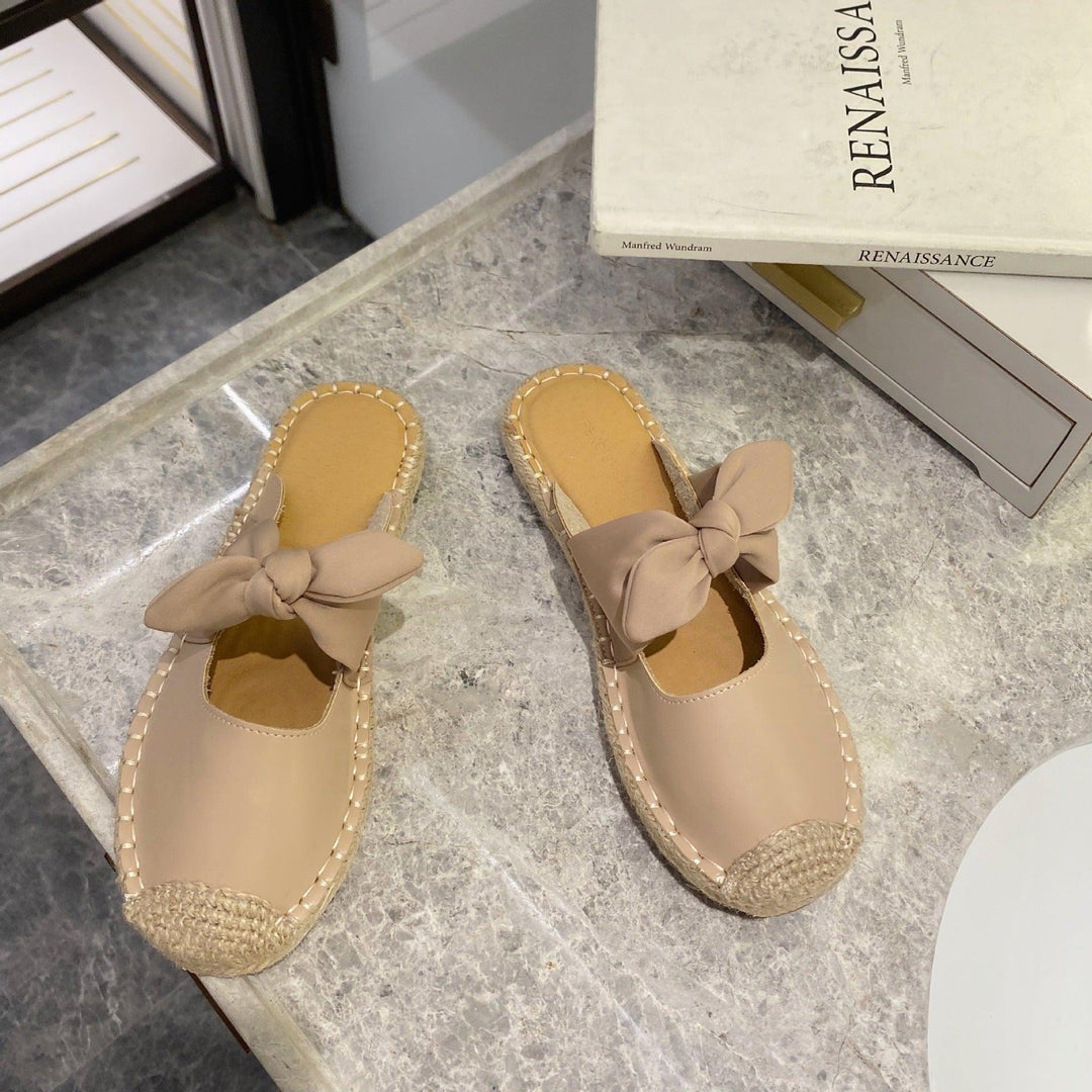 Fisherman Shoes Women's Flat Bottom 2021 New Baotou Half Slippers, Sandals, Single Shoes, Lazy Shoes - Trendha
