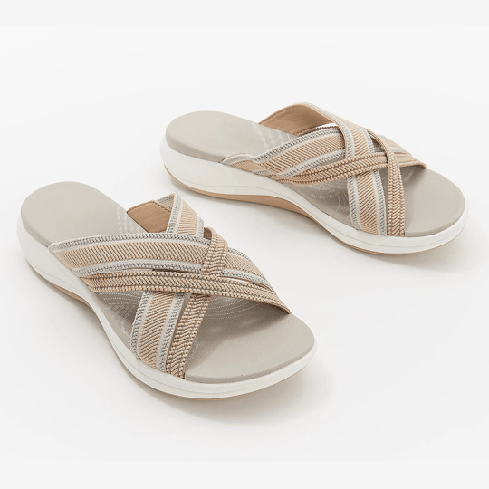 2021 New Summer Rocking Shoes Color Matching Platform Womens Shoes Fish Mouth Sandals - Trendha