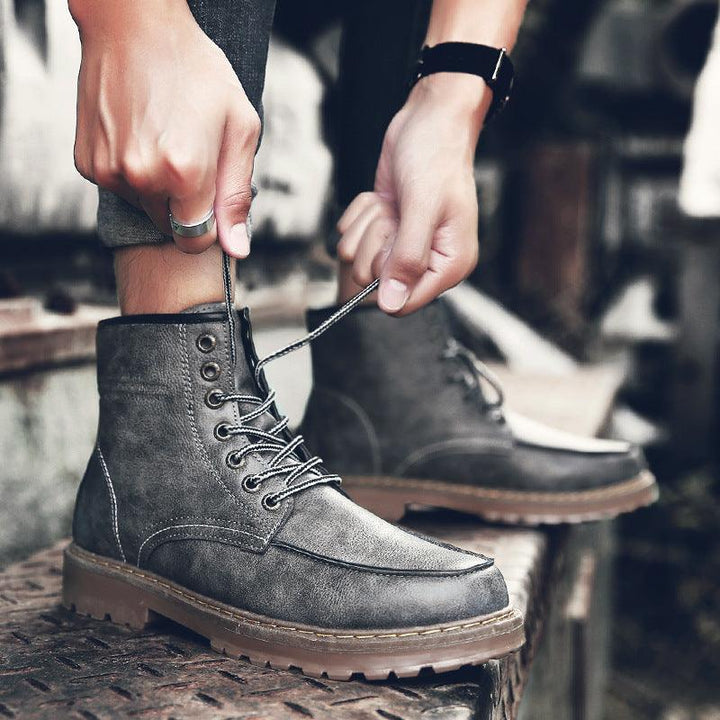 Martin Boots Men's Boots High Top Casual Shoes - Trendha