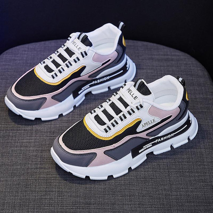 Color Block Low-top Canvas Shoes Women's Shoes - Trendha