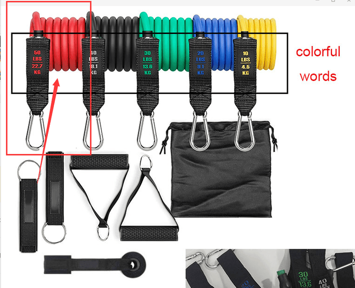 Fitness Rally Elastic Rope Resistance Band - Trendha
